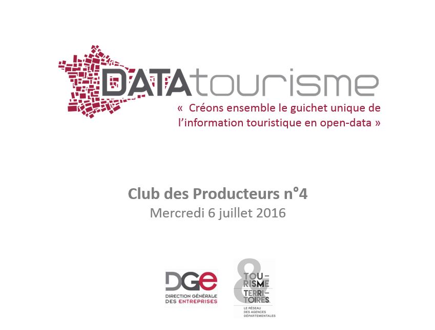 RDV le 06/07/2016 : Club des producteurs