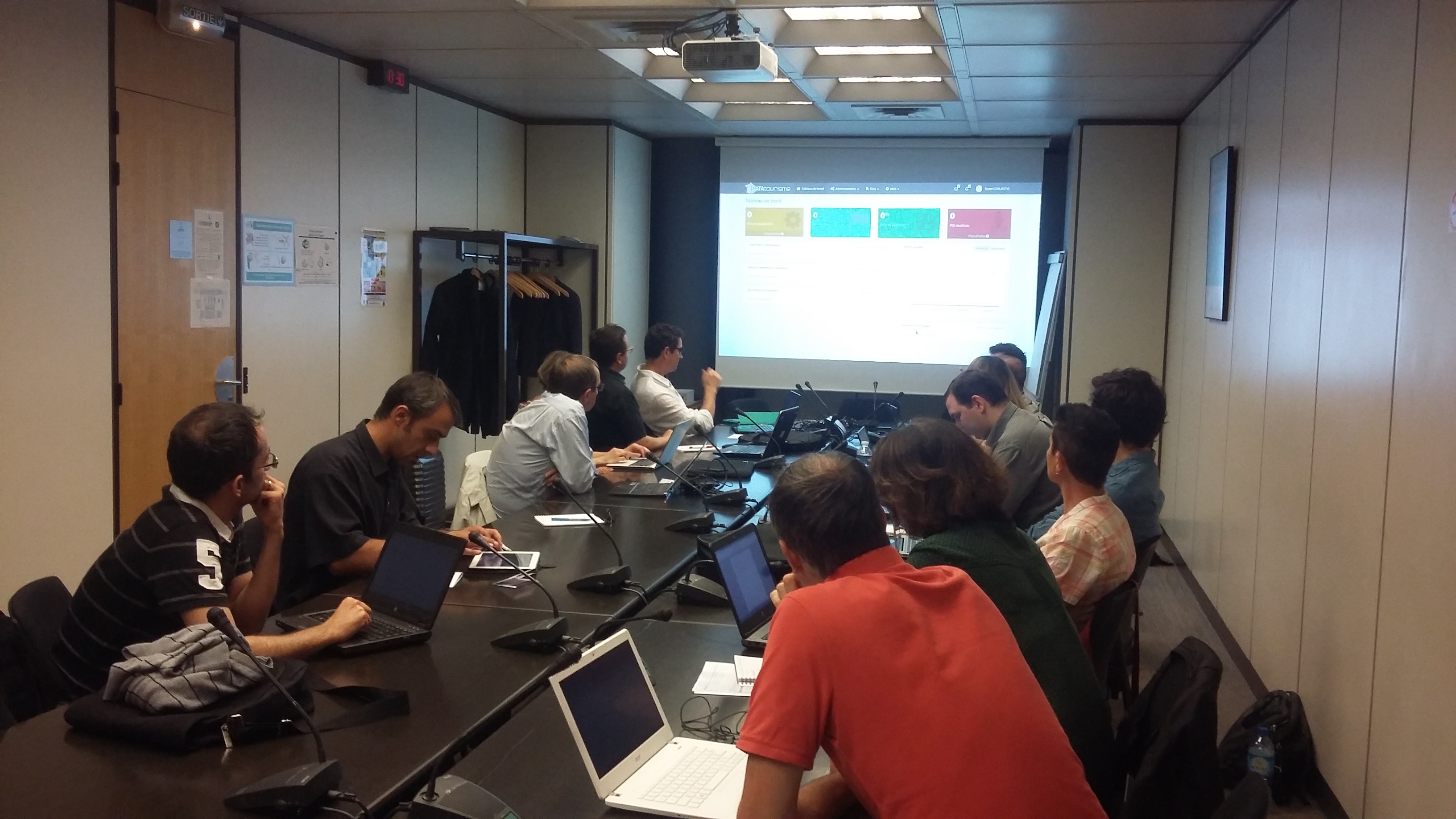 1ers tests du module producteurs