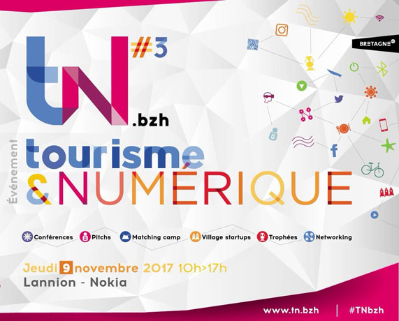 RDV le 09/11 : Tourisme & Numérique à Lannion