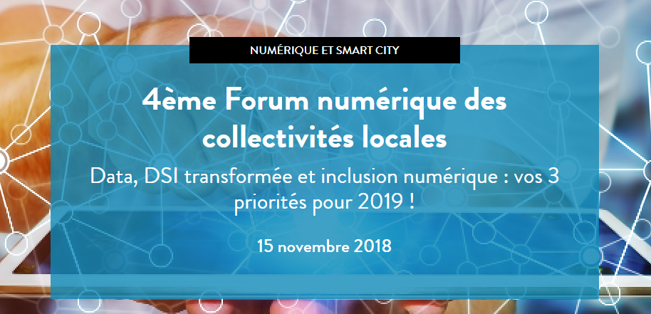 Présentation de DATAtourisme au Forum numérique des collectivités locales