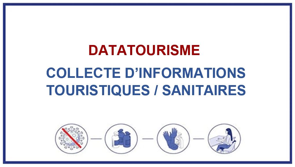 Recensement via DATAtourisme de nouvelles données touristiques et sanitaires