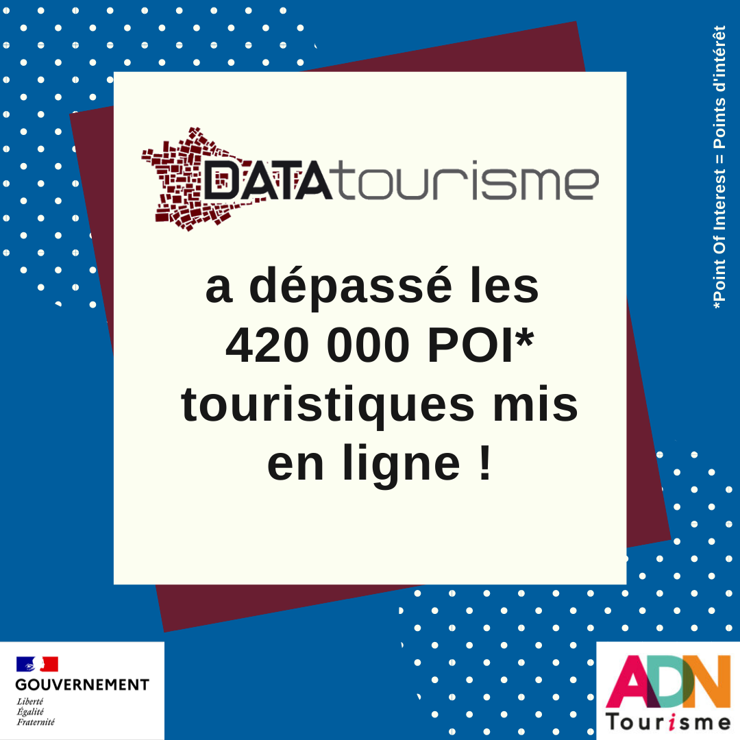 Plus de 420.000 POI disponibles en open data !